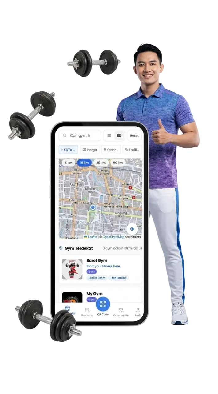 FitLink Mobile App Mockup